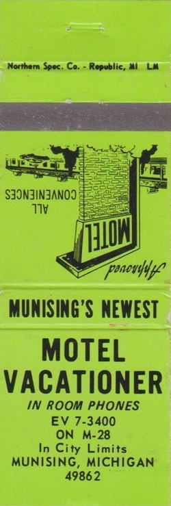 Motel Vacationer - Matchbook (newer photo)